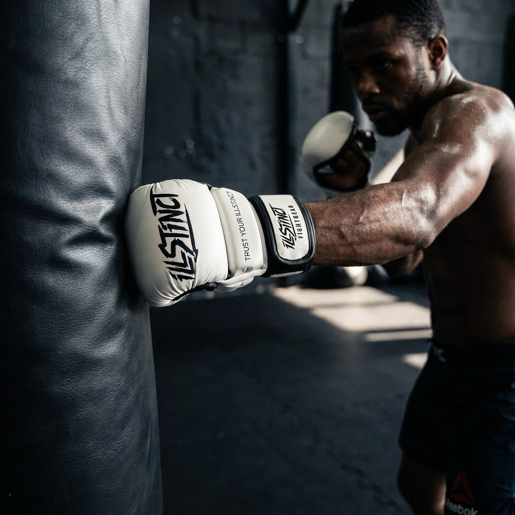 Maximale Dämpfung

content: Maximale Polsterung wo es drauf ankommt – ohne deine Finger einzusperren. Für Sparring, Clinch und Takedowns.